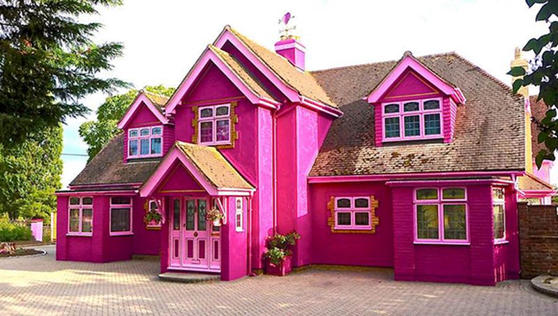 Pink Barbie house styled dream mansion in Essex is up on 