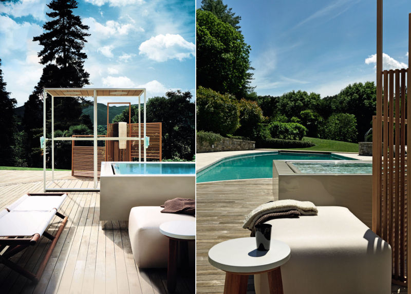 Quadrat mini pool is a Jacuzzi in disguise