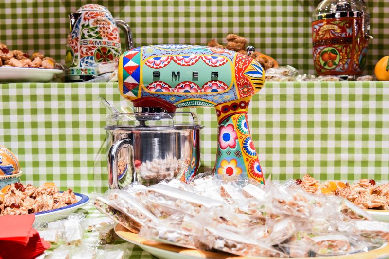 Smeg kitchen appliances get cool makeover by Dolce&Gabbana