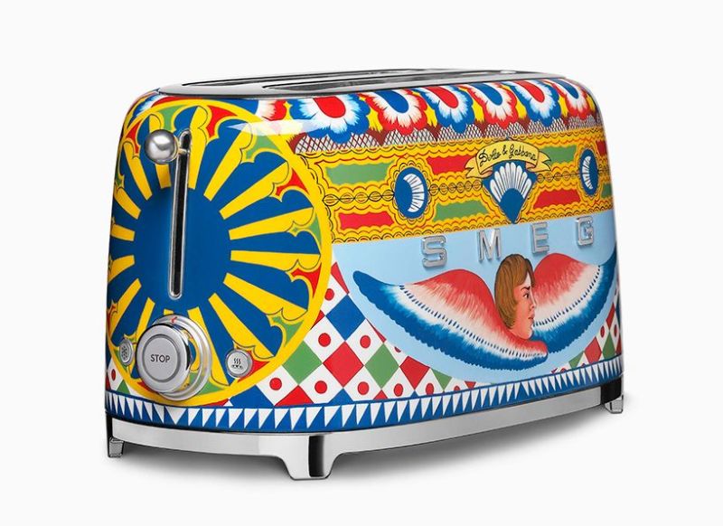 Smeg kitchen appliances get cool makeover by Dolce&Gabbana