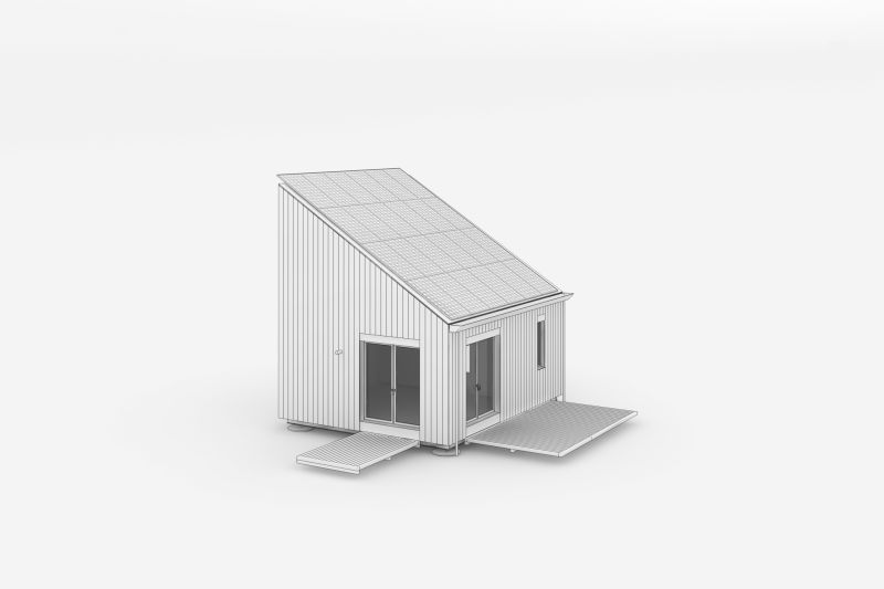 Solace prefab home can be self-constructed in just 3 days