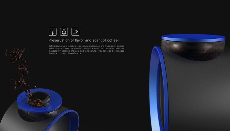 This coffee machine takes a cue from Dyson’s hubless fan