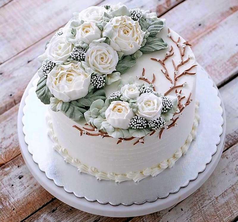 Iven Kawi 3D flower cakes