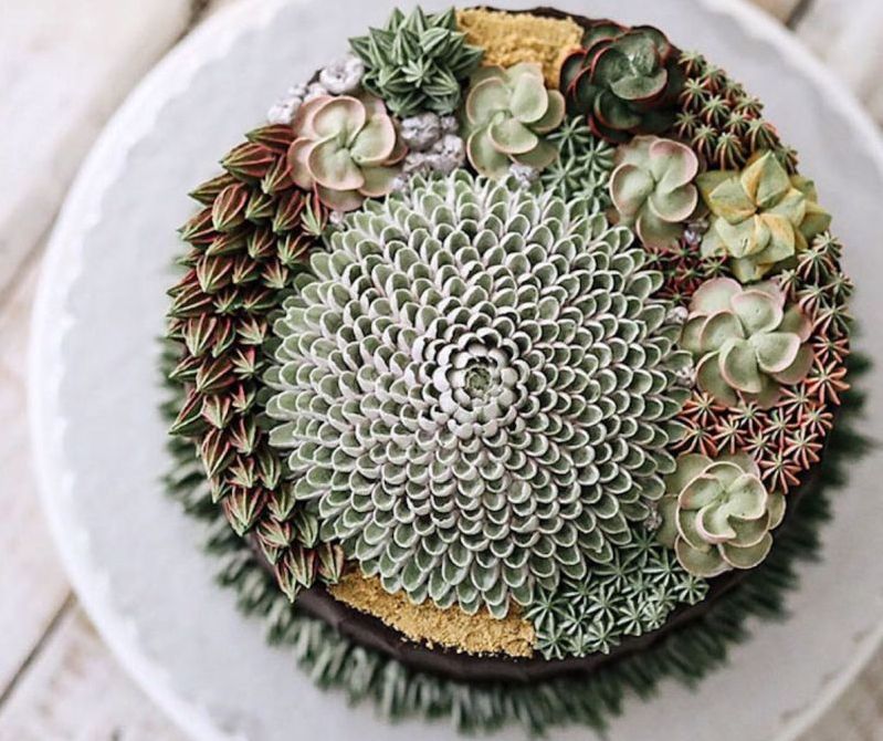 Iven Kawi 3D flower cakes