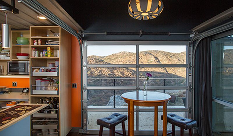 Budget-friendly shipping container home