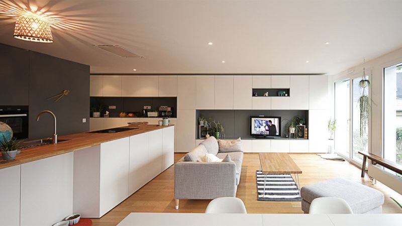 Flying Box House interior – France