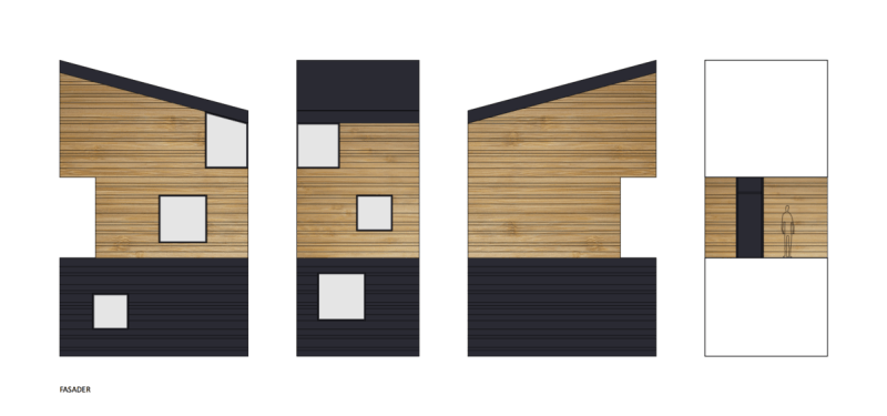 Manofactory designs Nestingbox cliff house to hang over steep cliff walls