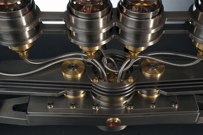 Nixie Machine II sculptural clock uses 1950s technology to display time