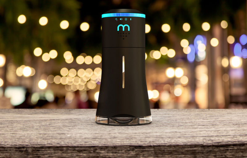 Smalt Salt Shaker has built-in speaker and mood lighting