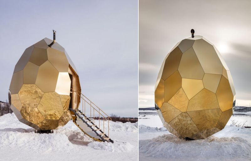 Solar Egg Sauna