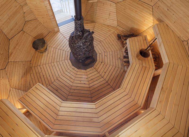 Solar Egg Sauna in Sweden