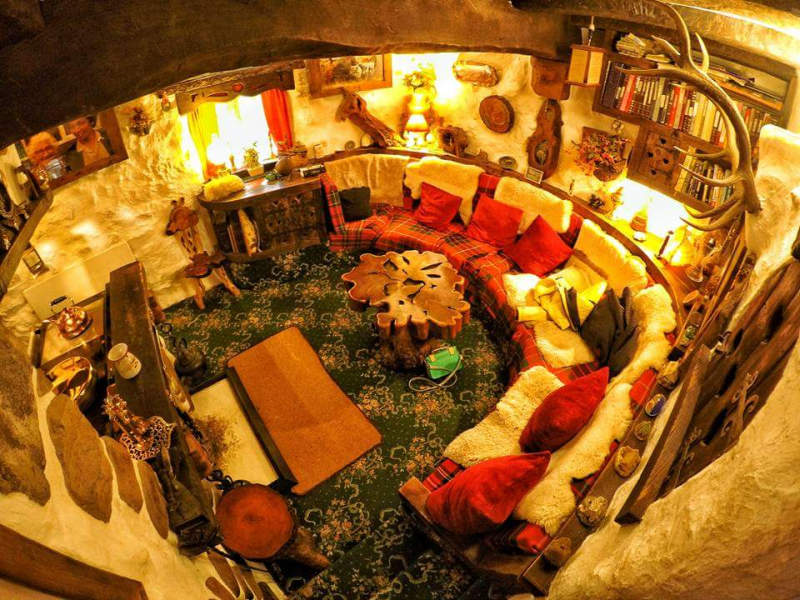 This hobbit home in Scotland looks like it belongs to the Shire