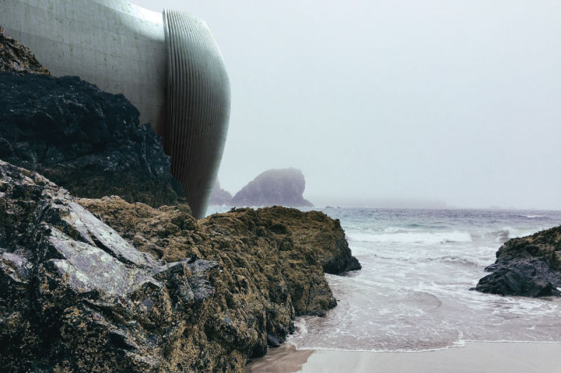Verge cliff house by Antony Gibbon