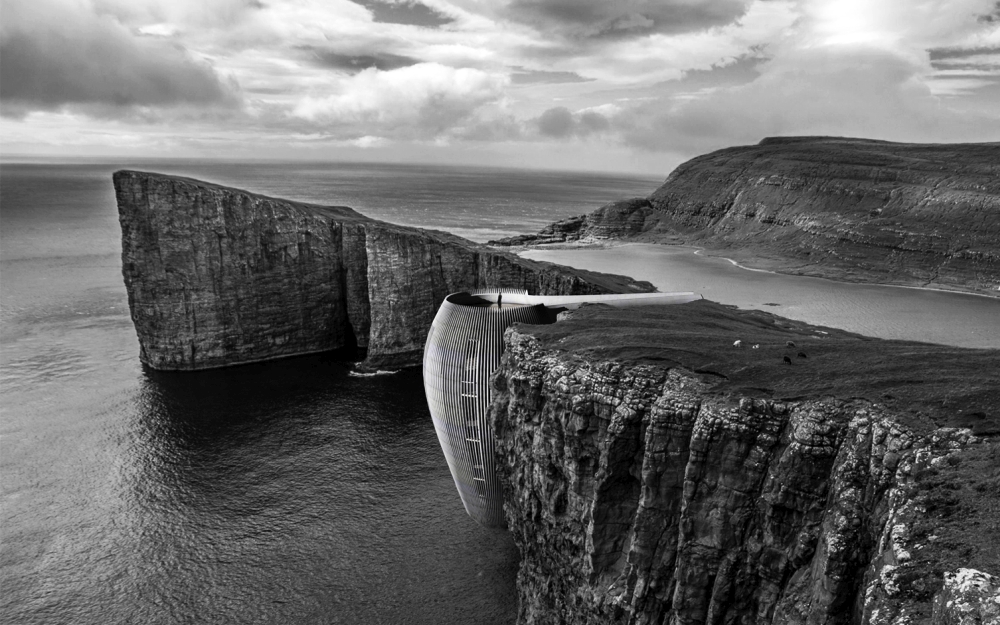 Verge cliff house by Antony Gibbon