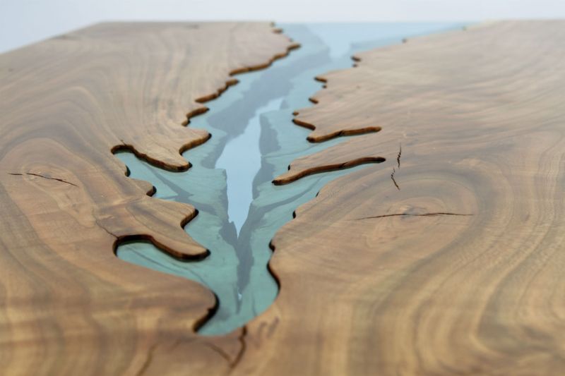 Jason Miles river coffee table.