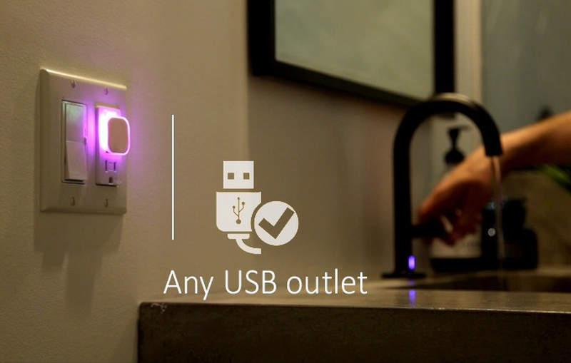Aumi Mini smart nightlight notifies about retweets, emails and more