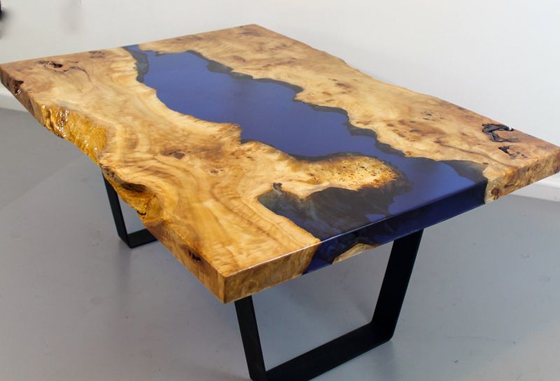 22 Unique River Tables to Beautify Your Living Room