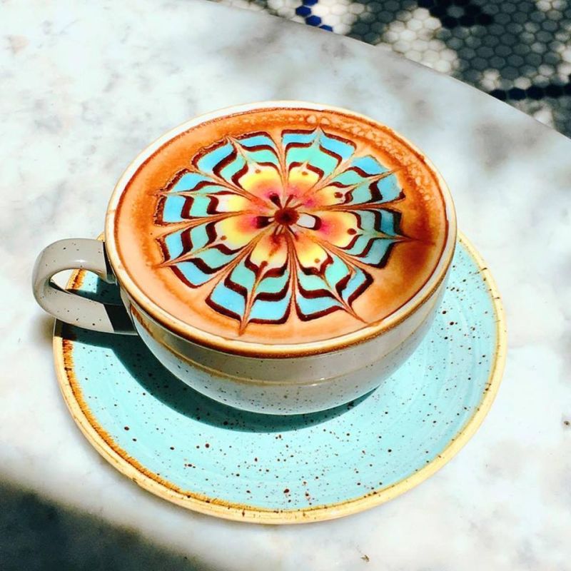 ColorBurst latte