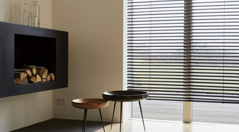 Copenhagen smart blinds roll up with the push of a button