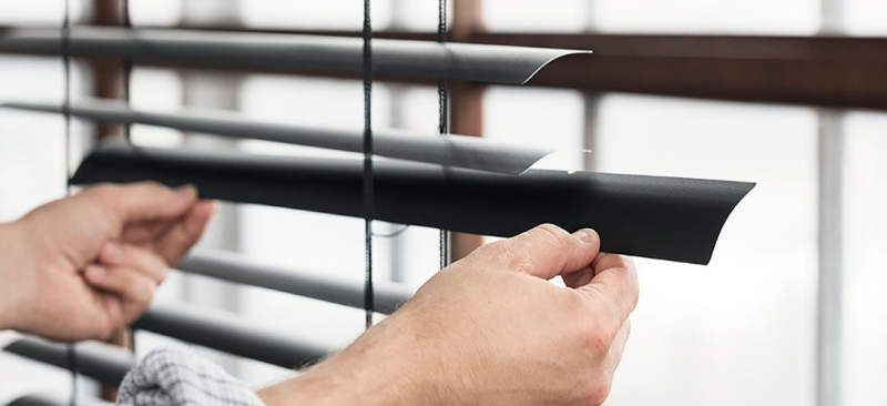Copenhagen smart blinds roll up with the push of a button