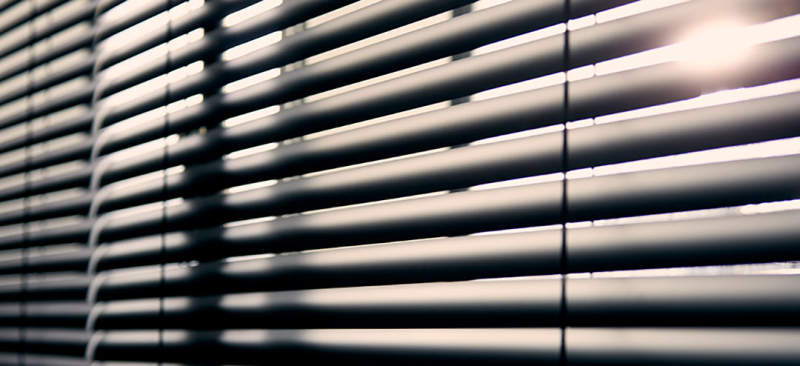 Copenhagen smart blinds roll up with the push of a button