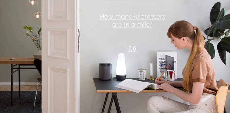 Covi smart lamp doubles as voice assistant