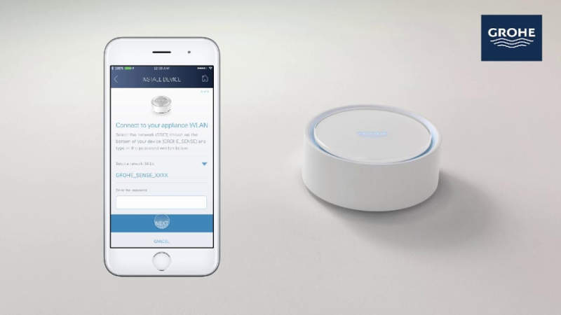 Grohe releases smart sensors to prevent water flooding at home