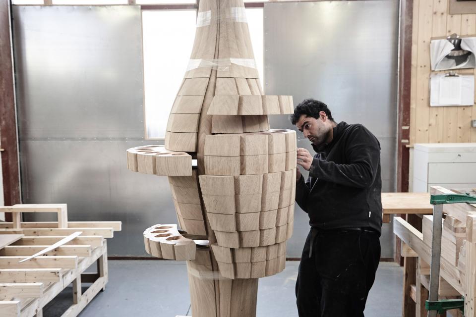 Luxury watch cabinet by Joseph Walsh Studio