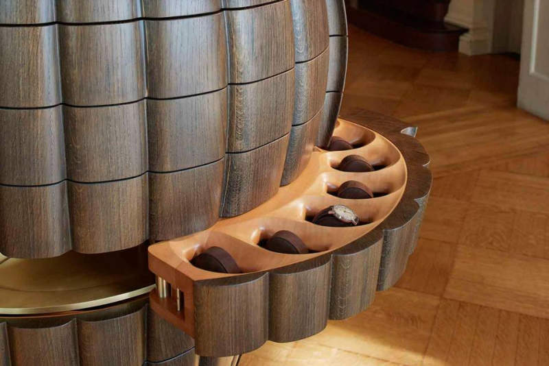Luxury watch cabinet by Joseph Walsh Studio
