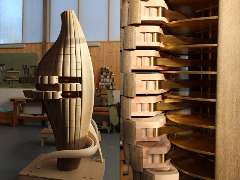 Luxury watch cabinet by Joseph Walsh Studio