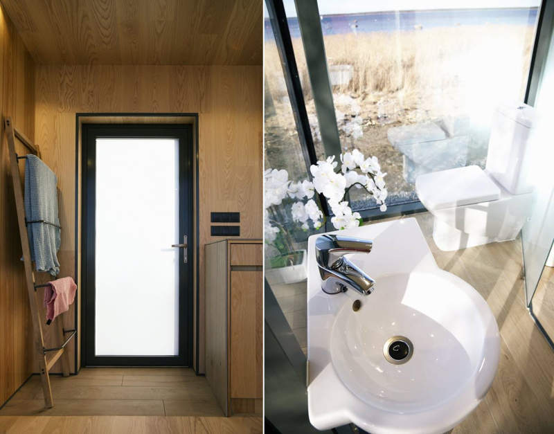 OOD mirror cabin can be set up in 8 hours as a vacation rental