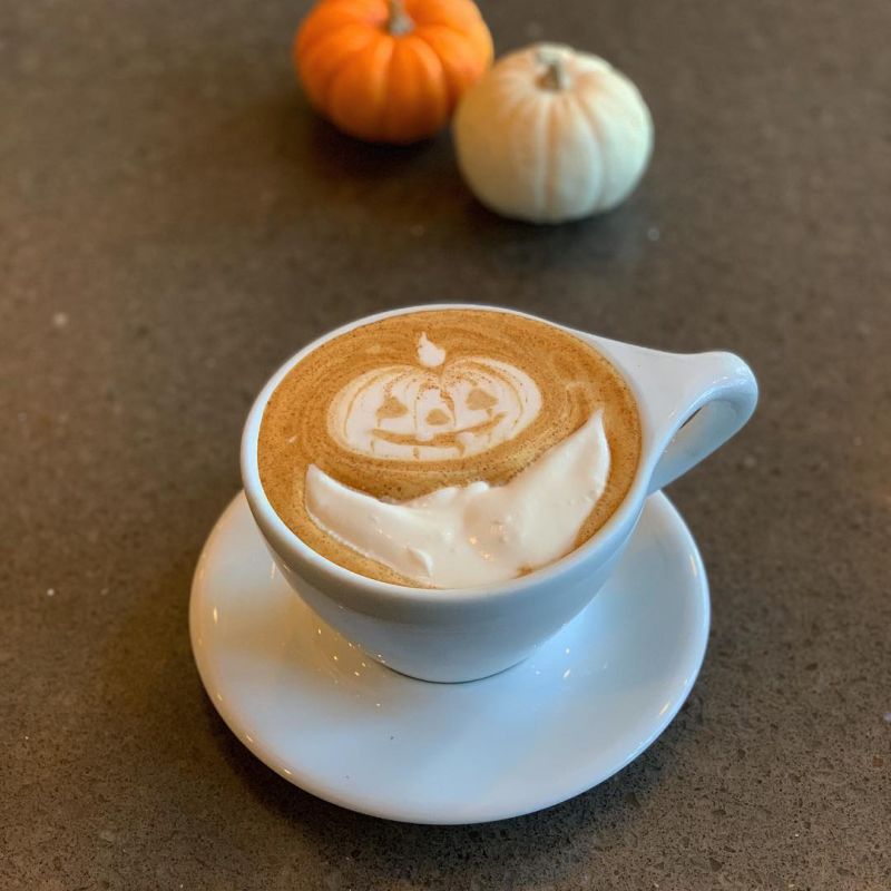 Pumpkin Latte Art