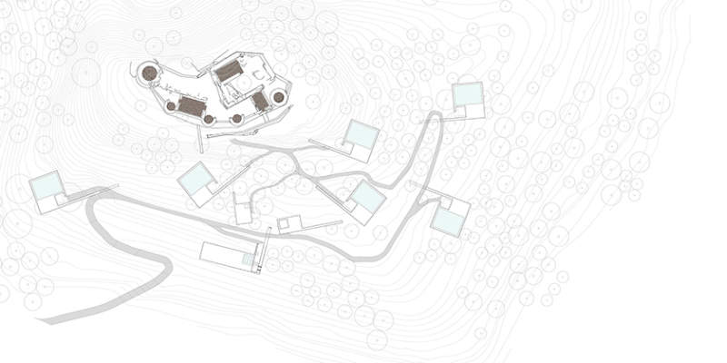 Young Architects Competitions in collaboration with Italian Government invited entries for the Castle Resort competition last year. Young architects and designers of different countries presented unique ideas for transforming the medieval Roccamandolfi castle into a one-of-a-kind holiday destination. Elias Terzitta and Eugenia Bordini of Italian design studio BSoD won the first prize of €10,000 for The Floating Hotel while Italian firms RGB and Vitia won 2nd and 3rd prizes, simultaneously. Every contestant came up with a unique idea but we are featuring the best entries from the competition below. The Floating Hotel by BSoD (1st Prize Winner) Members: Elias Terzitta, Eugenia Bordini Country: Italy This award-winning residential treehouse is elevated from the ground between trees and supported through a sturdy structure. Its design looks inspired from treehouse hotel that looks like floating in the mid air. To get best out of a mountain terrain, the treehouse façade has large glass windows that bring in loads of natural light and merge it with the surrounding area. Sightline by RGB (2nd Prize Winner) Members: Monica Bramanti, Stefano Gatti, Anna Rossi Country: Italy The design team proposed a pathway comprised of entertainment, accommodation and other elements molded into the surrounding landscape of the site. The design team wanted to create a connecting nature-filled pathway that visitors need to cross every time they are going to cabins and castle at the top. There will be black cabins and multi-functional units in between the pathway to the top for reading, relaxing and enjoying the panoramic views. Rest by Vitia (3rd Prize Winner) Members: Marco Testi, Sergio Vedovelli Country: Italy This concept revolves around creating tiny rest cabins where visitors can rest for a while and enjoy the mountain landscape. Over time, these cabins will dilapidate and become a shelter for shepherds and trekkers to the ancient Rocca. In near future, these cabins will also turn into ruins to match with the castle and the surrounding landscape. Pedestal bridge by Aida (Gold Mention Team) Members: Thibaut Etcheverry, Romain Gaillard Country: France In the mission to create a tourist spot, the design team proposed to make a lightweight pedestrian bridge around the fortress that offer exceptional points of view of the prehistoric building to visitors. It will be elevated using less number of supports in order to make less impact on the surrounding environment. Moreover, there will be adjustable prefab shelters for travelers to relax. A landscape of folds by EFesto (Gold Mention Team) Members: Gaia Cella, Gaspar Canepa, Juan Octavio Ferreyra, Aleksandra Lukianova Country: Mexico In this project, the design team proposed to create a meandering corridor that can be used to navigate through the resort. Along with the walking platform, there will be hotel rooms, library, and restaurant in deep serenity. The cabins are integrated into the landscape to offer tranquility without disturbing natural beauty of the site. Bulb-shaped cabins by Alessandro De Nigris (Gold Mention Team) Members: Alessandro De Nigris, Marco Ansalone Country: Italy This project tries to establish a relation between architecture and nature. The design team has thought of placing bulb-shaped structures all around the construction site so that visitors have full freedom to stay at desired locations. New Castle Resort by Gregory De Giacomi (Gold Mention Team) Members: Gregory De Giacomi Country: Italy The designer’s approach is to place main accommodations as a single recognizable building while Castle apartments, treehouse hotels, and tiny landscape hotels are meant to be hidden from the immediate sight so that guests have to search for them. A plinth and pavilion on the top are two simple additions to connect all things together with the ruined castle.