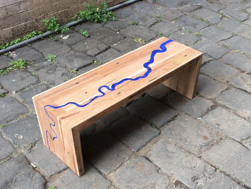 River Thames coffee table from The Timber Shack