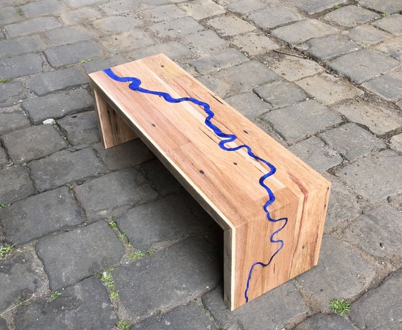 River Thames coffee table from The Timber Shack