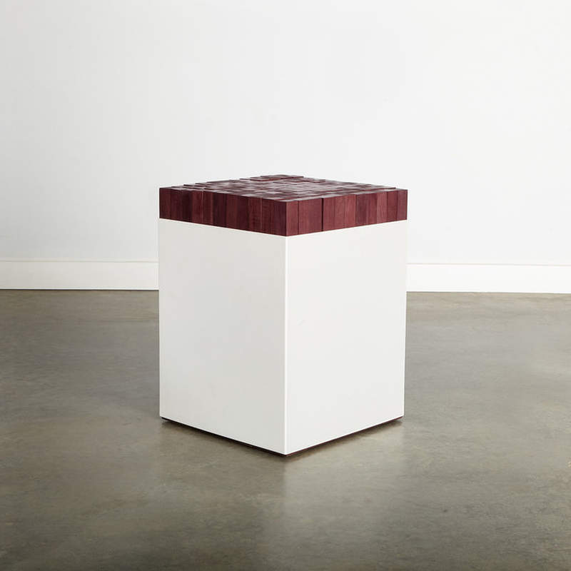 Stix wooden bench with flexible seat offers ultimate comfort