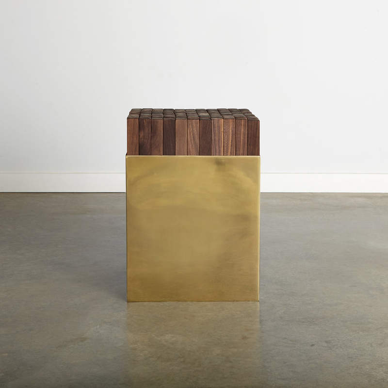 Stix wooden bench with flexible seat offers ultimate comfort