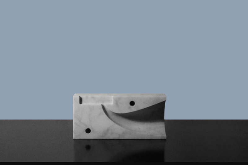 Trombetta marble iPhone speaker dock by Moreno Ratti