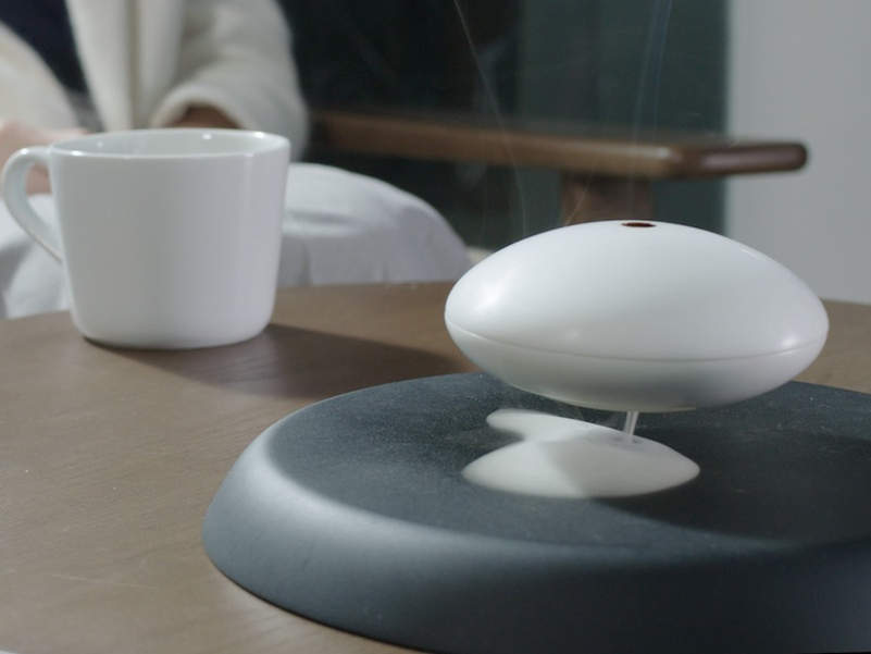 Yun levitating incense holder brings you closer to the future