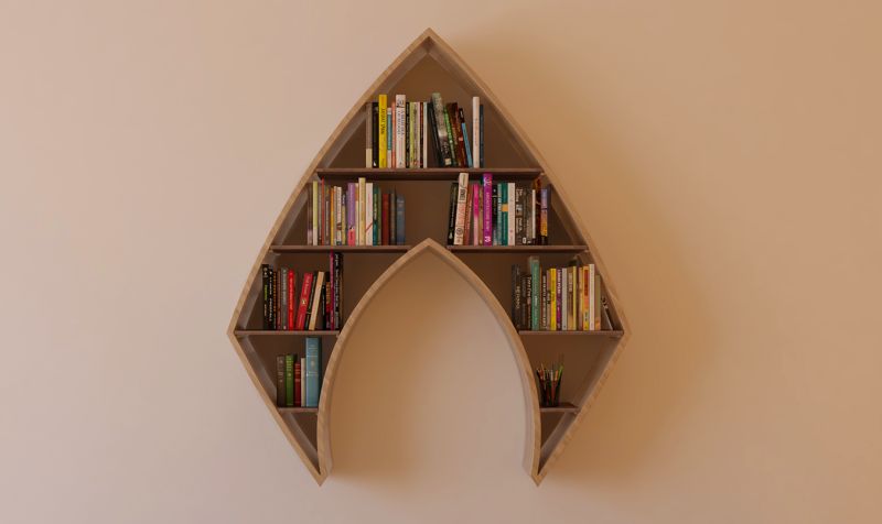 Superhero Themed Bookshelf Designs For Any Bookworm