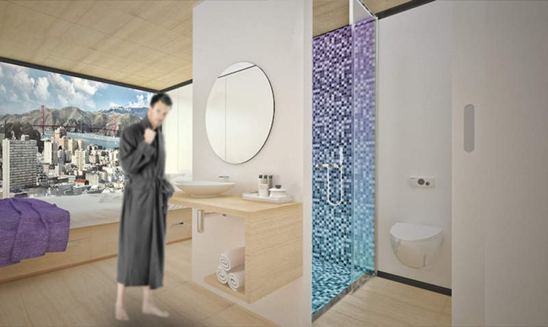 Hyperloop Hotel would let guests quickly move between cities without leaving their room