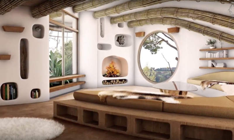 This self-sufficient house is designed to reduce carbon footprint