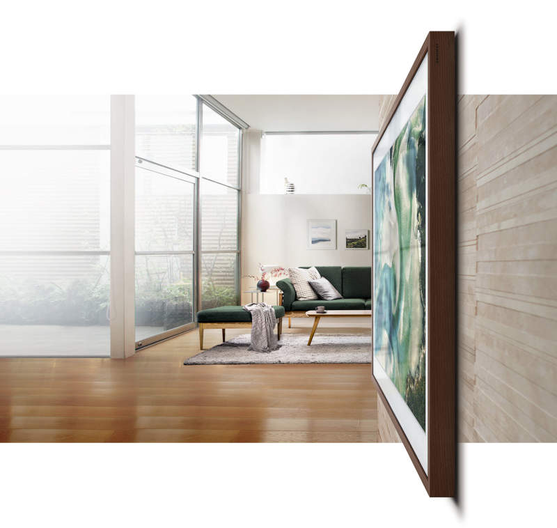 Samsung's Frame TV doubles as work of art when turned off_1