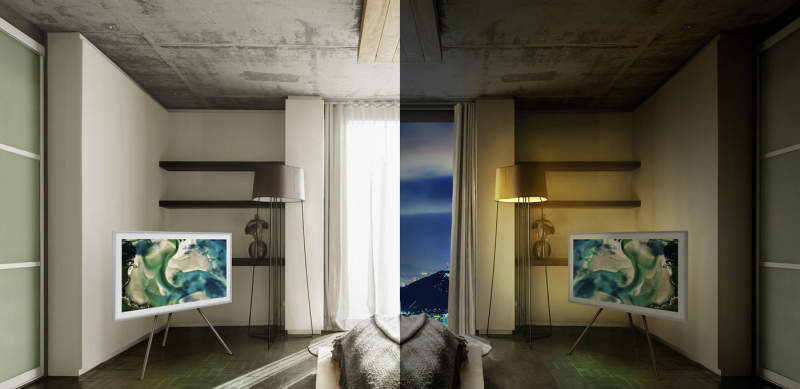 Samsung's Frame TV doubles as work of art when turned off_1