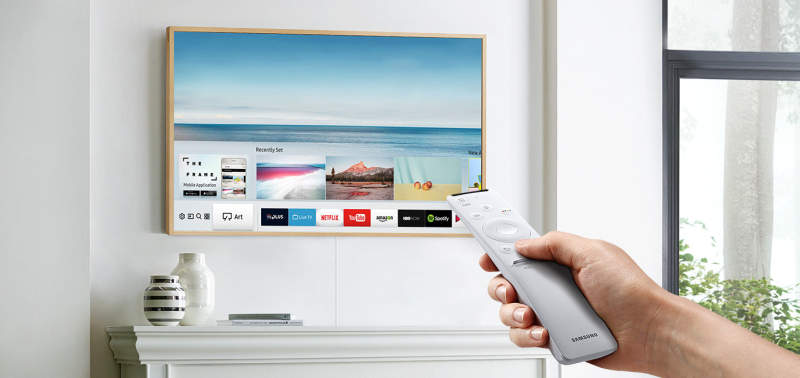 Samsung's Frame TV doubles as work of art when turned off_1