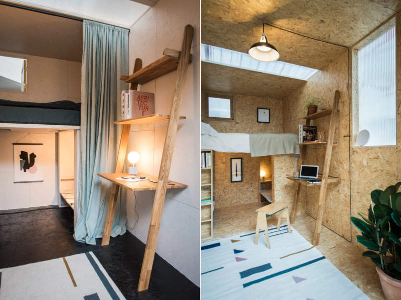 Studio Bark designs indoor modular cabin for Lowe Guardians