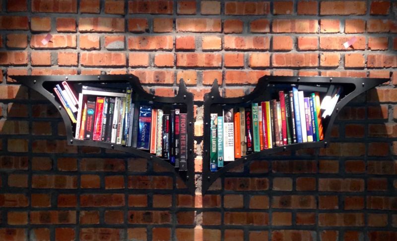 Superhero Themed Bookshelf Designs For Any Bookworm