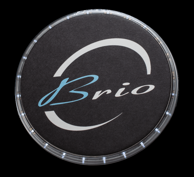 Brio smart coaster ensures drink safety during your absence