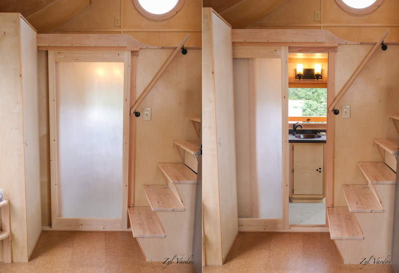 Damselfly tiny house on wheels by Zyl Vardos