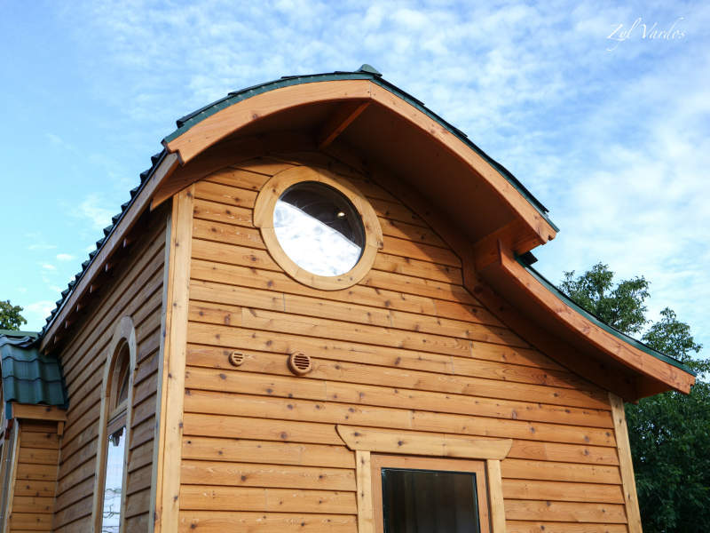 Damselfly tiny house on wheels by Zyl Vardos